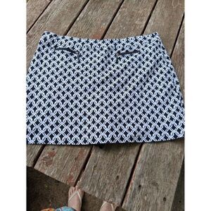 Black & White Tile Print XXL Jones New York Sport Skorts or Tankini Bottom